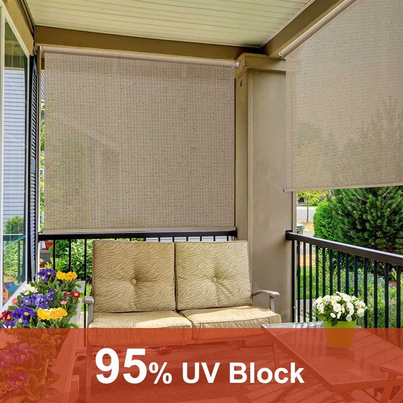 95% UV Block Cordless Sun Shade