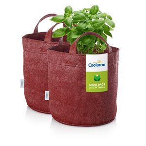 2-Pack 5-Gallon Grow Bag - Brick