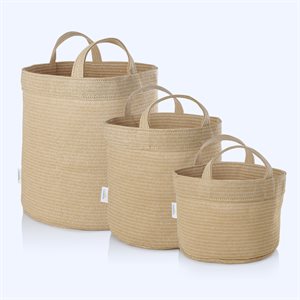 3-Pack All Sizes Sm, Md, Lg Utility Bags - Desert Sand