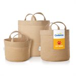 3-Pack All Sizes Sm, Md, Lg Pet Bags - Desert Sand