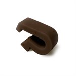Idle End Clip - Brown